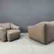 Pair of DS47 armchairs, 1970s
