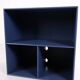 Montana bookcase – blue – 4 shelves