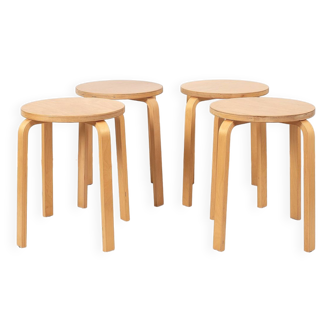 Ikea stools, frosta model, from the 90s. set of 4.