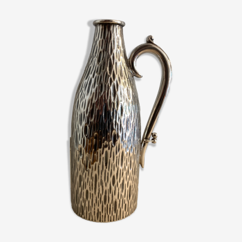 Porte bouteille de champagne et rafraîchissoir en métal argenté, Kirby Beard & Co Ltd, 1930