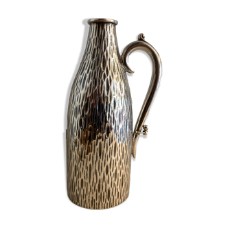 Porte bouteille de champagne et rafraîchissoir en métal argenté, Kirby Beard & Co Ltd, 1930