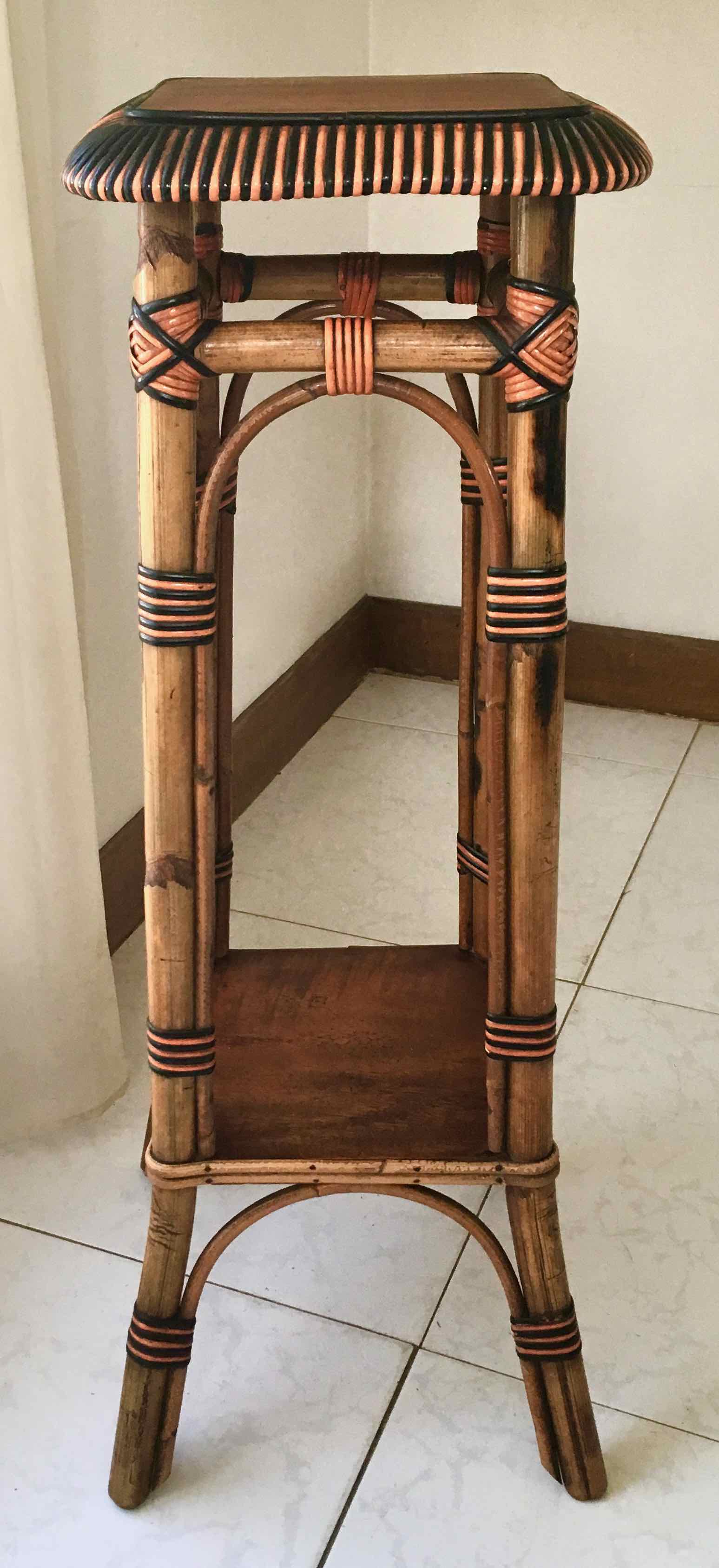 Bamboo and wicker harness 1970