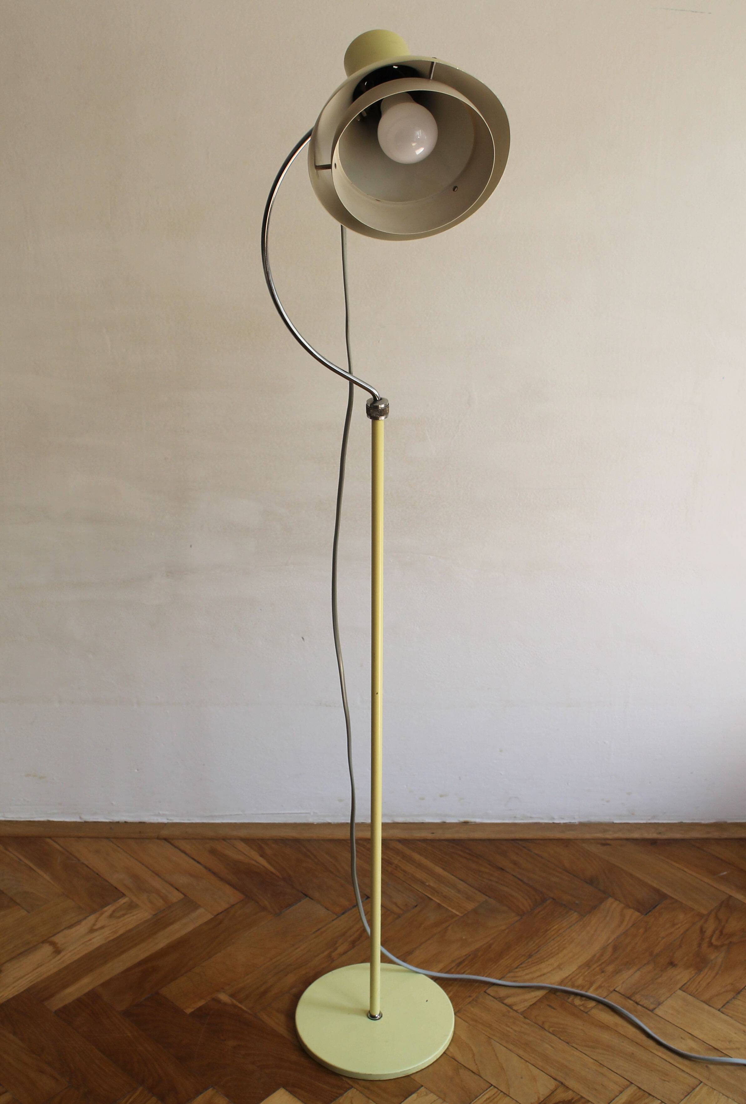 1960's Mid Century Floor Lamp by Josef Hurka