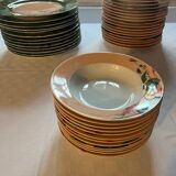 Capucine Porcelain Lafarge Service - Limoges
