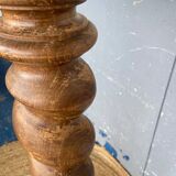 Twisted wooden column