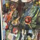 Original Swedish Oil on Canvas – “Abstract Composition” by Valter Gibson – Dated 1965 – Vintage & Framed