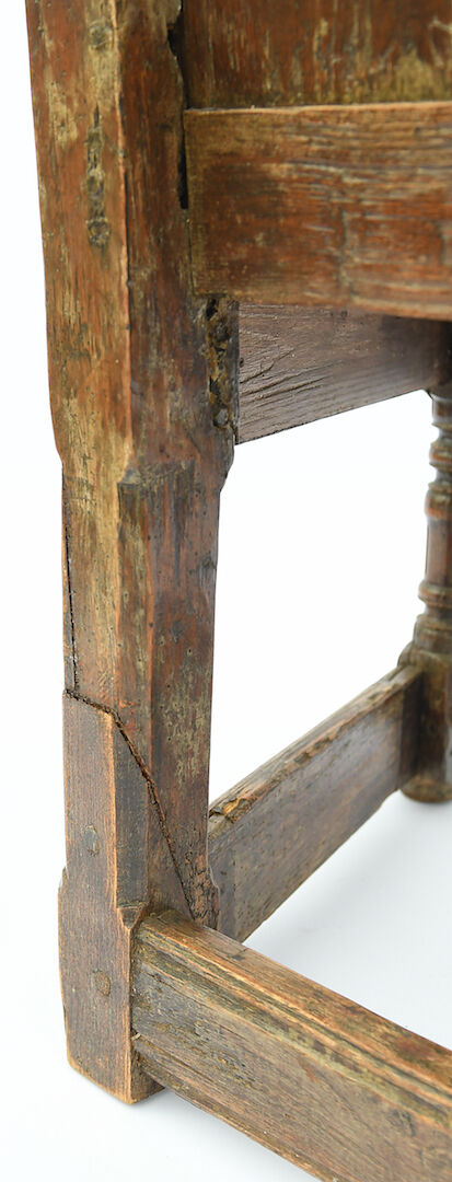 Renaissance style caquetoire armchair