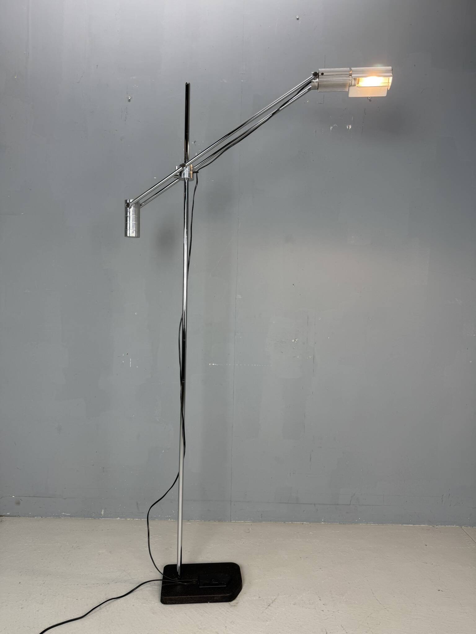 Haloprofil 8008 floor lamp by Viktor Frauenknecht for Swiss Lamps, 1970s