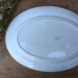 HBCM oval earthenware dish model Cecile