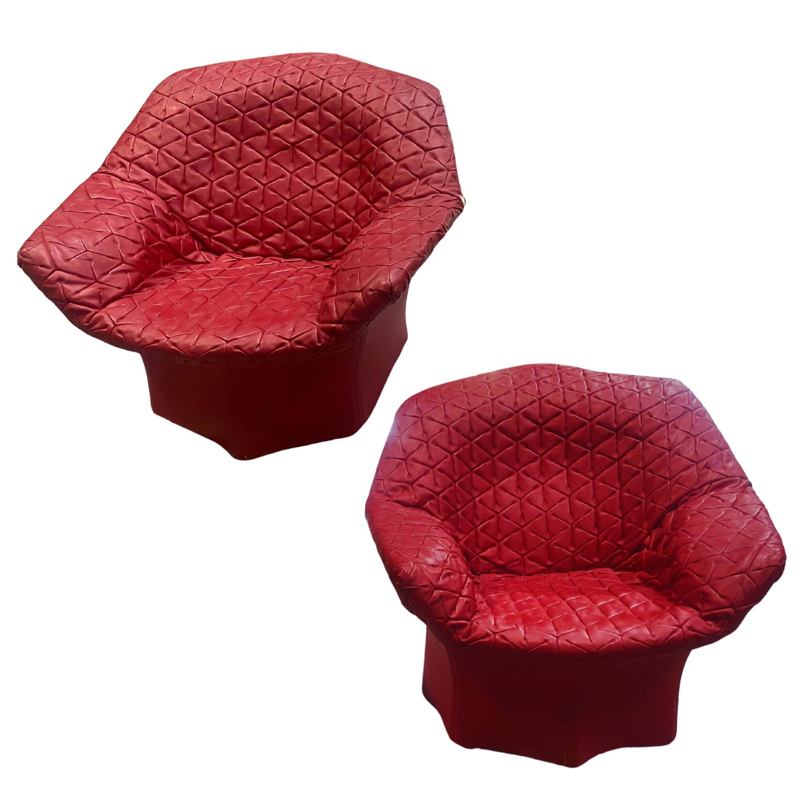 Poltrona Frau - Armchair (2) - Juliet - Wood, Leather