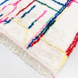 Azilal Moroccan Berber rug with colorful patterns 2.1x1.60m
