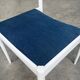 Belgian White Dining Chair, 1970s, Set of 9
