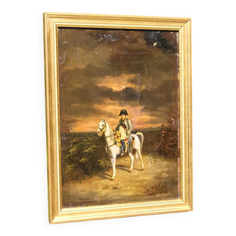 Napoleon Oil on Canvas Painting
