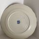 12 art nouveau flat plates from Boch La Louvière, peacock model