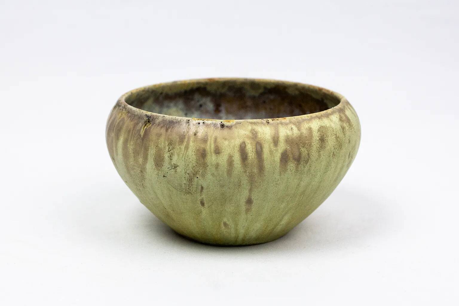 Art Nouveau glazed stoneware bowl by Alexandre Bigot - 1914