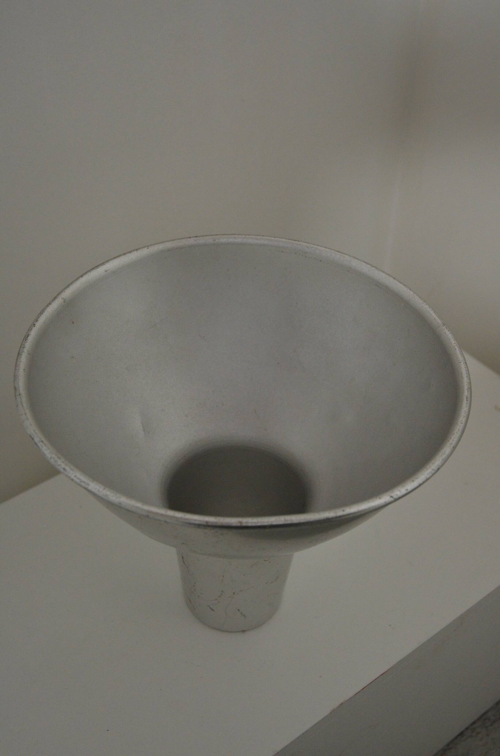 Industrial metal lampshade