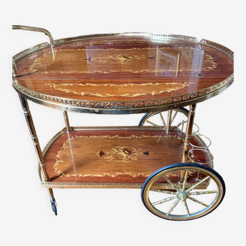 Wheeled service trolley