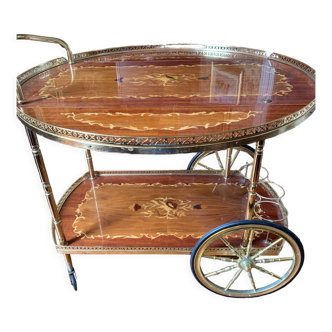 Wheeled service trolley