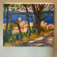 Peinture huile sur toile < saint tropez >