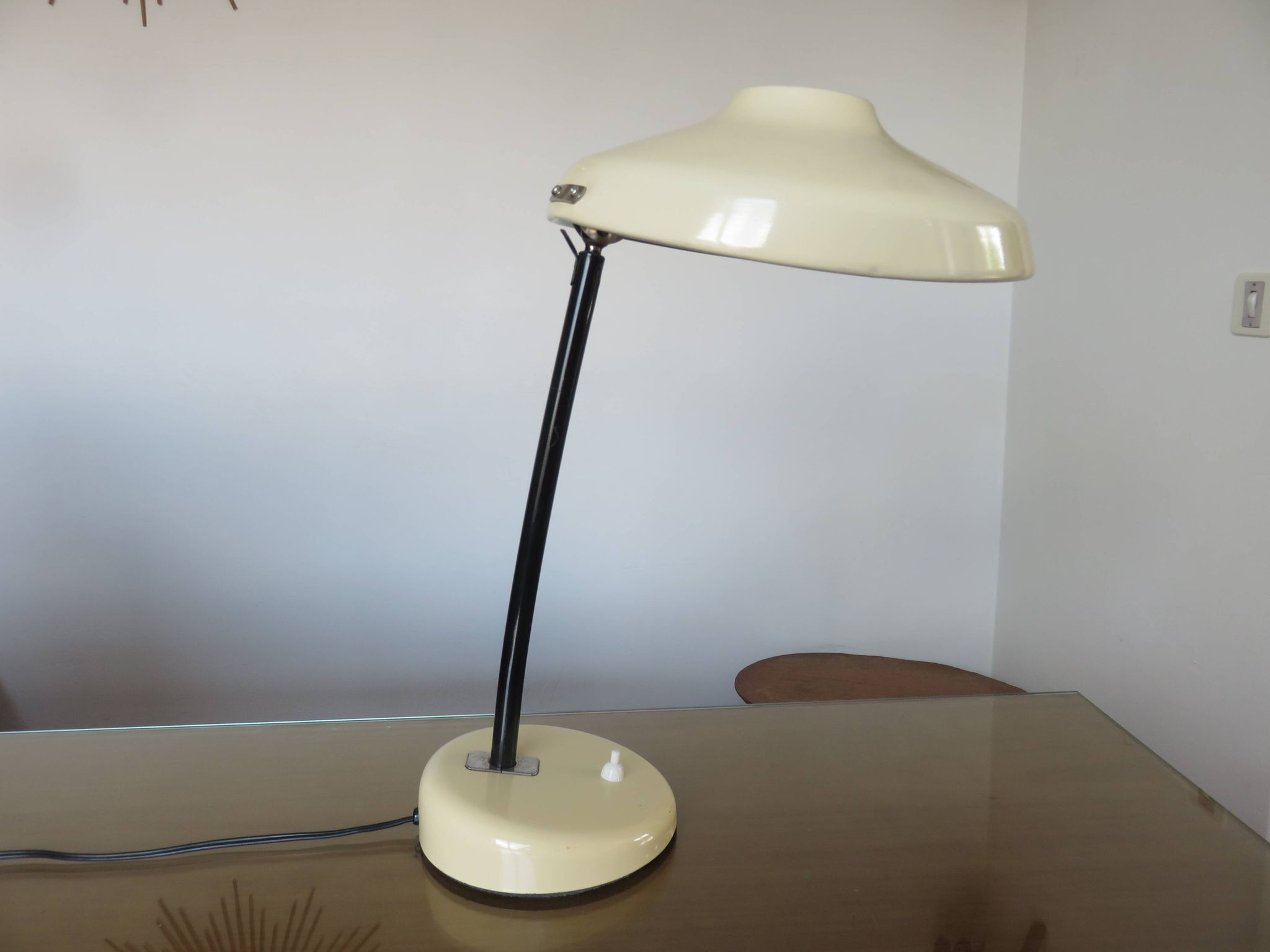 UFO "saucer" lamp, 60s-70s
