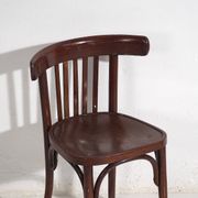 Chaises de bistrot anciennes (vers 1920). Ensemble de 6 pièces #1