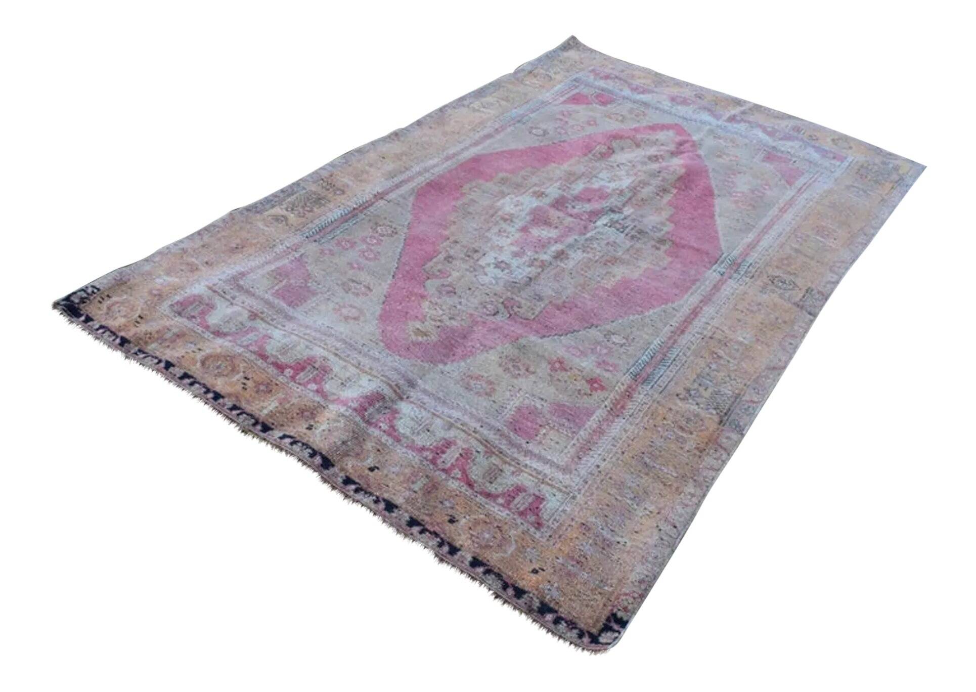 Tapis turc vintage fait main