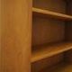 Danish ash veneer bookcase with adjustable shelves, 1970s