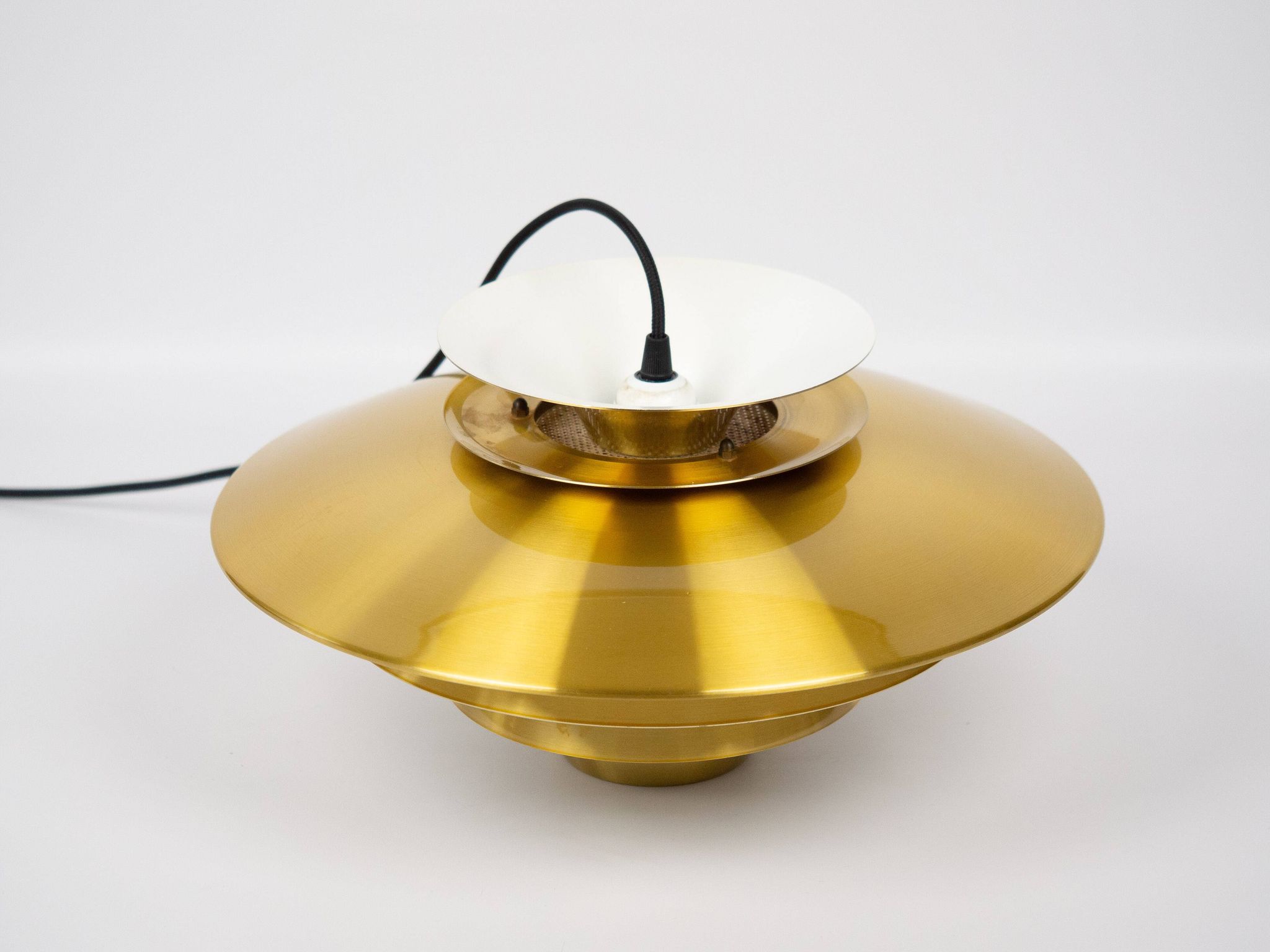 Vintage Danish hanging lamp Verona, 1980s