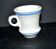 Sarreguemines coffee cups brulot in opaque china bistro.