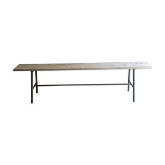 Wooden bench