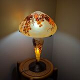 Lampe La Rochère style Art Nouveau Pâte de Verre