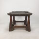 Mid Century set of wooden Chair and Table, 1950's