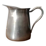 Vintage silver metal pitcher