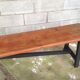 Farm table bench