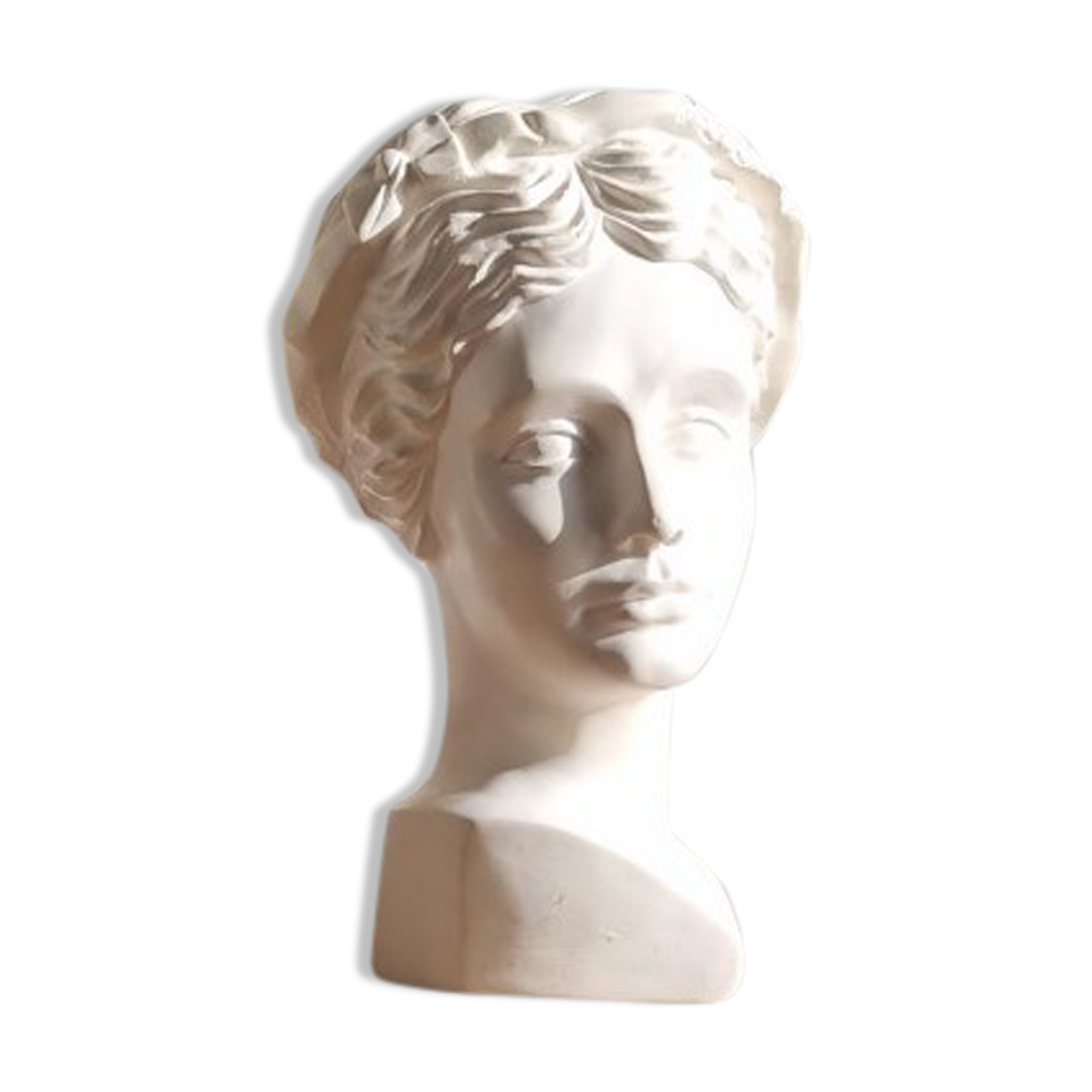 Woman's bust signed Thalie Colette Kerhir 2000