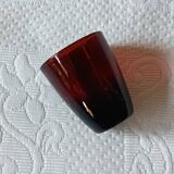 Vintage 1960s crystal liqueur glasses from the Arques crystal factory.