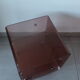 Vintage plexiglass bedside table