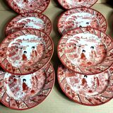 12 Japanese plates from the 50s