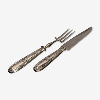 Louis XVI style silver cutting service