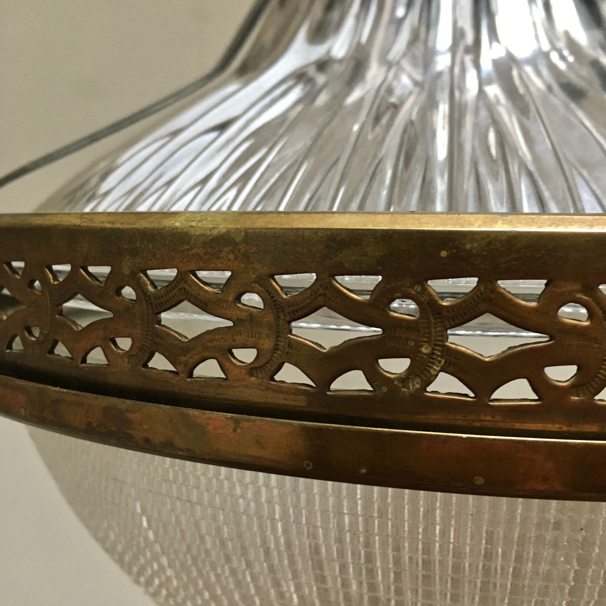 Holophane suspension - Helioray - circa 1920