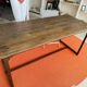 Table industrielle vintage