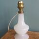 Opaline glass floor lamp