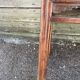 Asian low console in natural wood