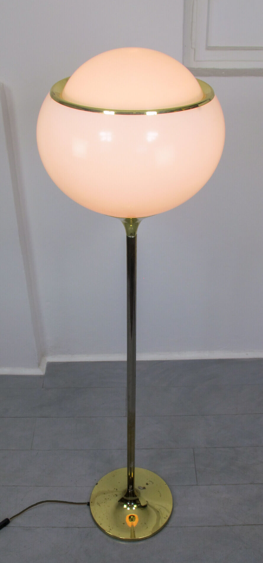 Lampadaire italien Big Bud de Luigi Massoni pour Meblo