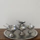 Stainless steel ice cream cup service