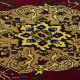 Anatolian handmade vintage rug 268 cm x 135 cm