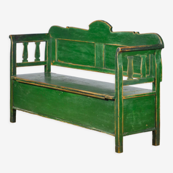 Antique Pine Bench, 1930s