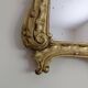 19th-century gilded wooden mirror