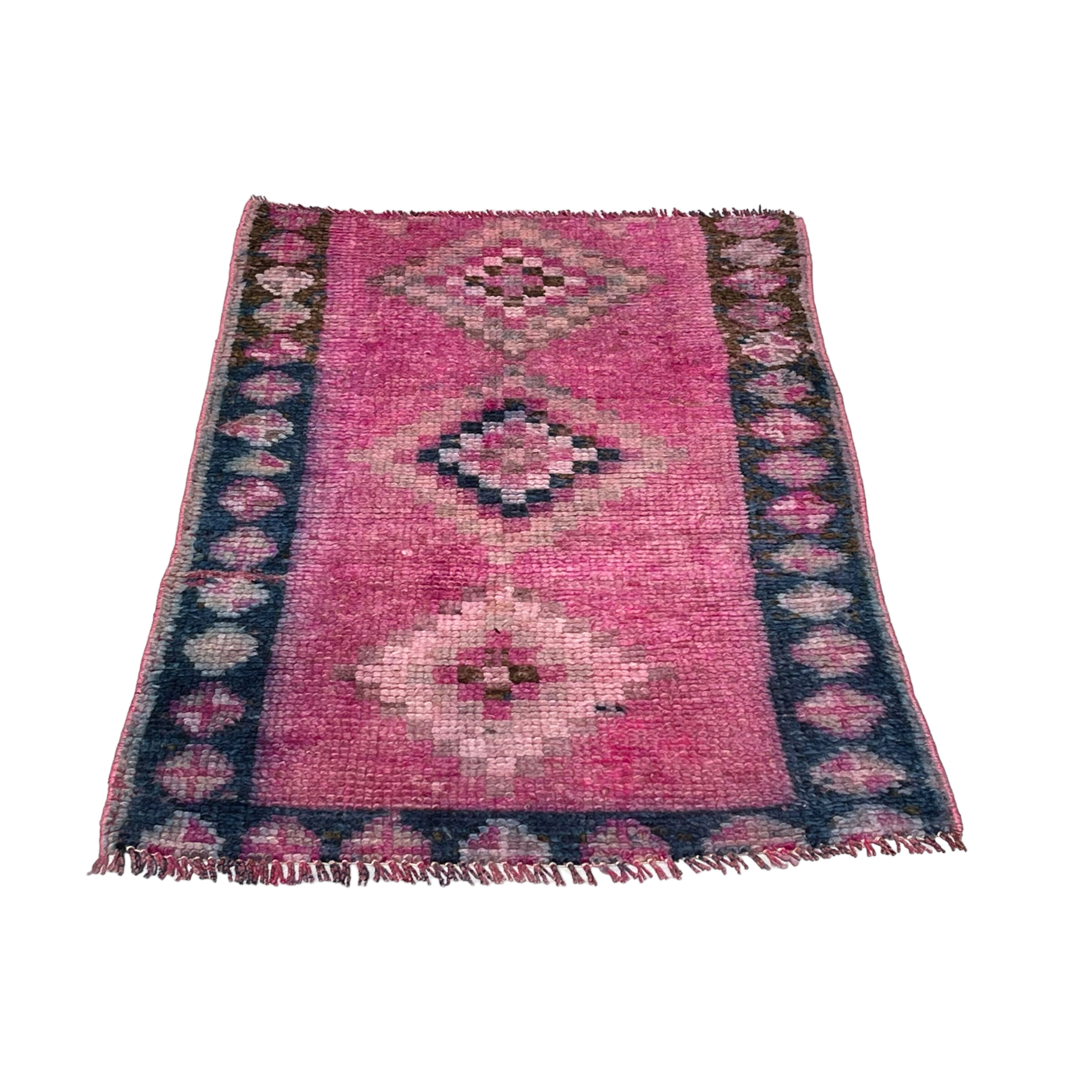 Vintage Kurdish Herki Rug , 142 x 80 cm
