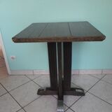 Wooden bistro table from the 50s